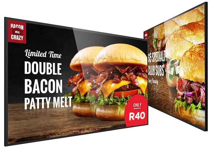 QSR-Promo-Boards40 Promotional digital boards for quick service restaurants