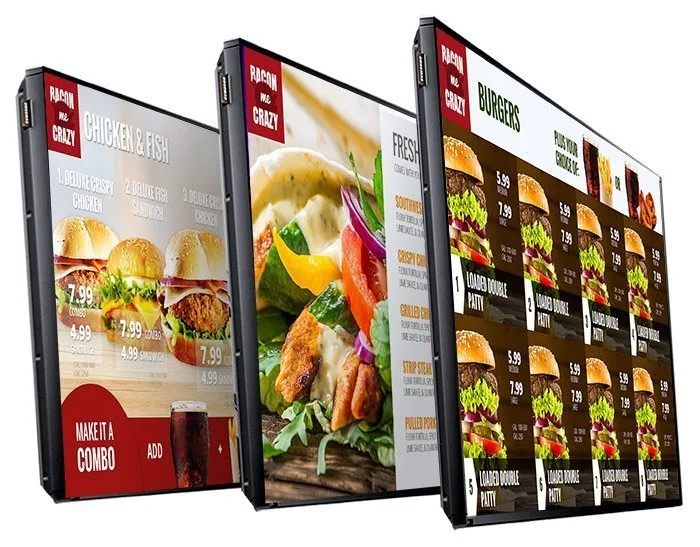 DMX's Digital Menu Boards DMX's digital signage and menu boards
