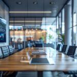 Digital Signage in an office